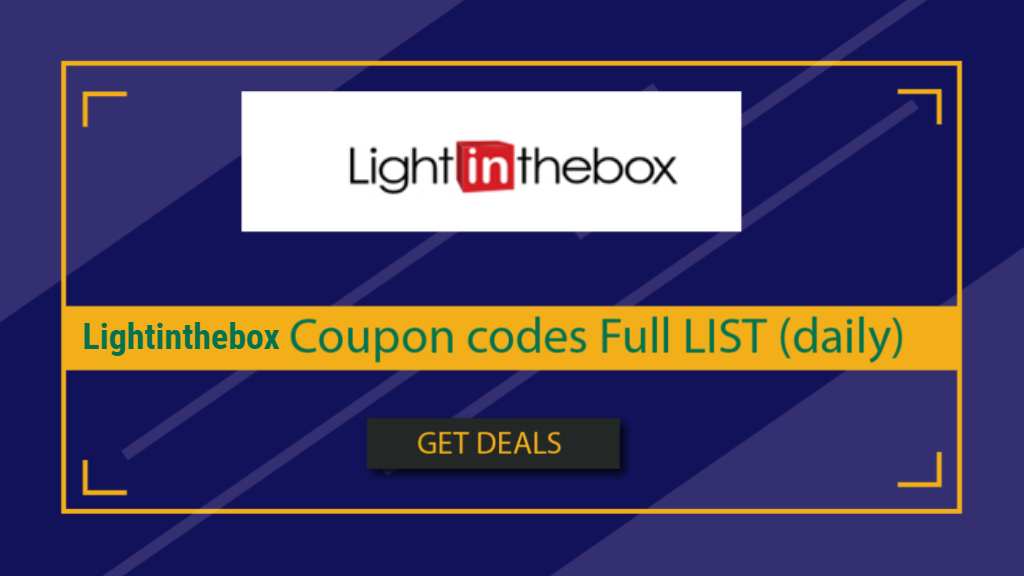 Lightinthebox Coupon Codes Full List   